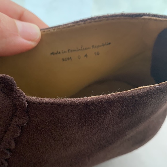 Jack Rogers NWOT Brown Suede Booties size 10 - Picture 10 of 16